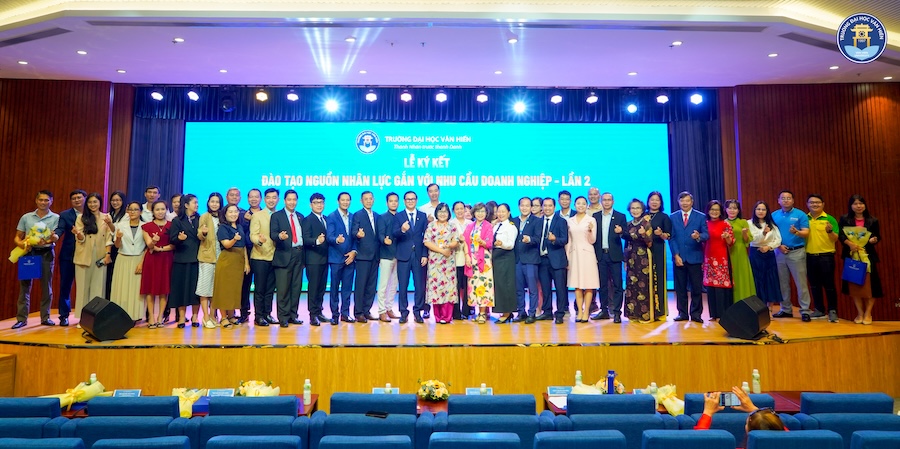 Ký kết hợp tác giữa Đại Học Văn Hiến Và Công Ty Nhơn Mỹ