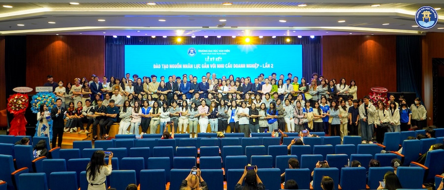 Ký kết hợp tác giữa Đại Học Văn Hiến Và Công Ty Nhơn Mỹ