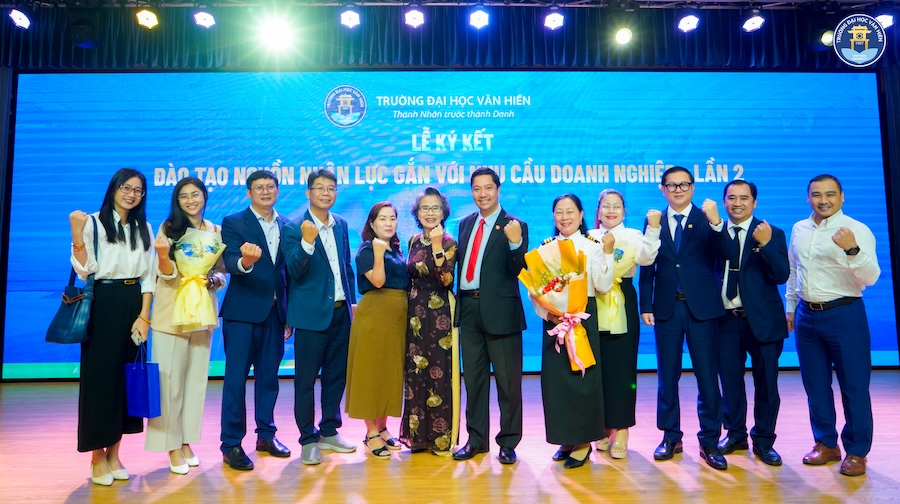 Ký kết hợp tác giữa Đại Học Văn Hiến Và Công Ty Nhơn Mỹ